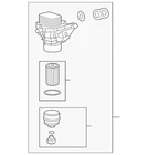 Genuine Volkswagen Oil Filter Housing 03N-115-389-A New. Price: $426.12.