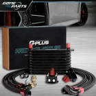 New Universal Row 10AN Aluminum Engine Oil Cooler+filter Relocation Kit. Price: $135.47.