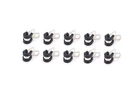 Quickcar 66-830 Aluminum 1/4" Adel Line Clamps 10-PACK New. Price: $25.51.