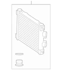 Genuine Mercedes-benz Oil Cooler 099-500-04-01-64 New. Price: $360.00.