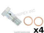 For Bmw/mini (06-16) Hollow Bolt Vanos Oil Lines (4 Sets) Rein Automotive New. Price: $27.50.