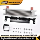 7ROW 10AN Universal Aluminum Engine Transmis Sion Oil Cooler W/bracket Kit Silve New. Price: $62.40.