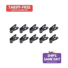 Quickcar 66-809, Set Of Black Nylon Adel Line Clamps 1/8IN 10PK Perform New. Price: $26.17.
