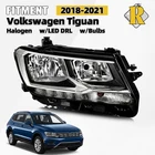 For 2018-2021 Volkswagen Tiguan Halogen W/led Drl Headlight Passenger Right Side New. Price: $159.99.