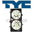 Tyc Dual Radiator & Condenser Fan Assembly For 2013-2015 Toyota Avalon Belts Wi New. Price: $219.43.