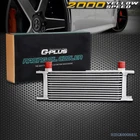 Row Oil Cooler 10AN Stacked Plate Transmission Engine Black Universal New. Price: $38.46.