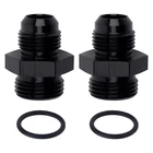 ORB-10 O-ring Boss AN10 10AN To AN8 8AN Male Adapter Fitting Black Pack Of 2 New. Price: $7.89.