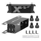 Universal Engine Transmission Oil Cooler 13 Row 10AN Aluminum Black British Type New. Price: $52.19.
