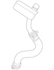 2021-2023 Ford Series Outlet Hose Engine Oil Cooler New. Price: $59.68.