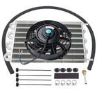 7" Cooling Fan & 15-1/2" Aluminum Transmission Oil Cooler Radiator Kit Universal New. Price: $50.99.