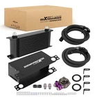 16 Row Universal Oil Cooler Kit Transmission Engine 10AN Aluminum Thermostatic New. Price: $190.15.