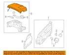 Gm Oem 10-19 Ats Electrical Fuse Relay-junction Block Cover 23323551 New. Price: $20.61.