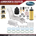 Aluminum Engine Oil Filter Housing Fits 2011-2016 Dodge Jeep Chrysler RAM3.6L New. Price: $59.99.