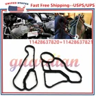 Oil Filter Housing Gasket & Cooler Seal Set 11428637820 11428637821 For Bmw New. Price: $8.79.