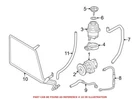 Genuine Oem Power Steering Cooler Line For Bmw Z3 1996-2002 New. Price: $243.39.