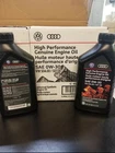 High Performance Genuine Audi Volkswagen Engine Oil 0W-30 G-E55-030-1Q-DSP 6QT New. Price: $65.00.