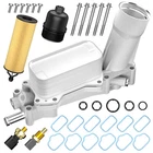 Aluminum Engine Oil Cooler Filter Housing Fits 11-16 Dodge Jeep Chrysler RAM3.6L New. Price: $49.99.
