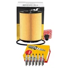 Wix Engine Oil Filter & Ngk V-power Spark Plugs Kit For Eurovan Golf Jetta V6 New. Price: $64.95.