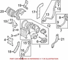 Genuine Oem Turbocharger Coolant Line 06K121497BD For Audi A3 2015 1.8 L4 New. Price: $48.86.