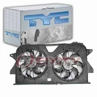 Tyc Dual Radiator & Condenser Fan Assembly For 2005-2007 Dodge Caravan Belts Ci New. Price: $168.33.