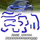 Hps Blue Silicone Ancillary Coolant Hose Kit For 08-14 Subaru Wrx 2.5L Turbo Mt New. Price: $141.00.