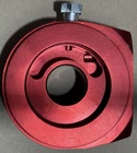 Red Aluminum Car Engine Oil Filter Cooler Sandwich Plate Adapter Sensor M20X1.5. Price: $18.97.