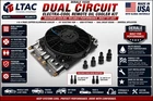 Derale 15220 Dual Circuit Electra-cool Remote Oil Cooler W/fan Kit -8AN New. Price: $279.95.