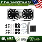 For Tru-cool 40K Derale 9500 Huron 8'' Transmission Cooler Dual Fan & Shroud Kit New. Price: $104.49.
