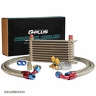 Row Aluminum Engine 10-AN Oil Cooler + Thermostat Filter Adaptor Set Line New. Price: $97.98.