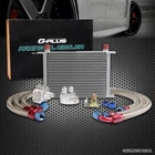 New Universal 25 Row AN10 Transmission Engine Oil Cooler+ Filter Relocation Kit. Price: $132.10.