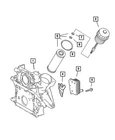 Genuine Mopar Oil Cooler 5183940AA New. Price: $267.73.