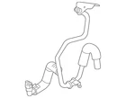 Genuine Ford Engine Coolant Hose LC3Z-7H255-A New. Price: $133.94.