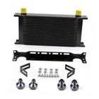 AN10-10AN Stacked Plate Oil 19 Row-bk Cooler+mounting Bracket New. Price: $98.77.
