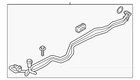 Genuine Bmw Tube Assembly 17-22-7-601-763 New. Price: $156.06.