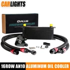 Universal Engine Transmission Oil Cooler + 16 Rows AN10 Filter Adapter Hose Kit New. Price: $126.50.