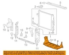 Gm Oem 16-24 Camaro Cooling Radiator Components-lower Baffle 23158393 New. Price: $70.47.