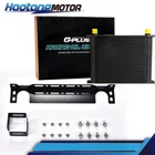 30ROW AN10 Universal Aluminum Engine Transmission Oil Cooler & Bracket Short Kit New. Price: $79.06.