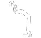 Genuine Land-rover Water Inlet Tube LR135656 New. Price: $76.36.