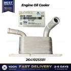 Genuine Engine Oil Cooler 264102S501 For Hyundai Santa Fe Kia Sorento New. Price: $99.00.
