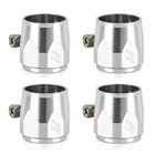 4 Mishimoto Aluminium Hex Clamp Finisher /hose End For Braided 10AN New. Price: $17.62.