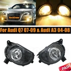 Pair Of R+l Front Fog Light Driving Lamp For 07 08 09 Audi Q7 04 05 06 A3 New. Price: $38.97.