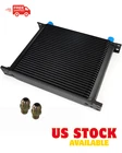Universal Black 30-ROW Engine Oil Cooler Kit AN10 Fittings Us Stock New. Price: $44.56.