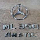06 07 08 09 Mercedes ML350 4MATIC Rear Emblem Logo Badge Sign Used. Price: $43.25.