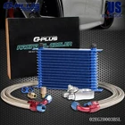 New Universal 15 Row 10AN Alumium Transmission Engine Oil Cooler+ Hose End Kit. Price: $133.17.
