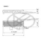 Koyorad EC0067 Automatic Transmission Oil Cooler For 14-16 Toyota Highlander New. Price: $230.99.