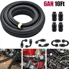 6AN 10FT Ford Accessories Fuel Line Hose Kit Oil Swivel End Fitting New. Price: $53.19.