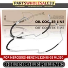 2PCS New Transmission Oil Cooler Line For Mercedes-benz ML320 ML350 V6 3.2L 3.7L. Price: $93.99.