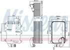 Oil Cooler Nissens North America 90807 New. Price: $134.42.