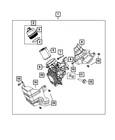 Genuine Mopar Engine Oil Cooler Gasket 68213432AA New. Price: $10.19.