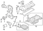 13510-4BA0A Nissan Seal-oil, Crankshaft Front 135104BA0A, New Genuine Oem Part. Price: $26.46.
